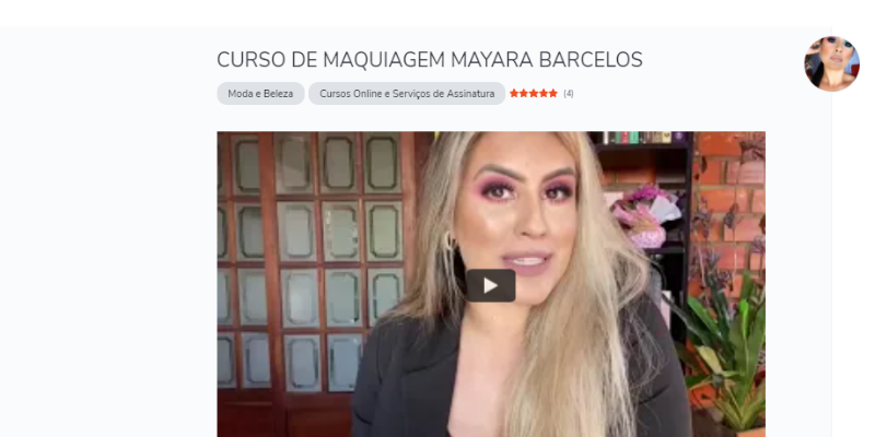 Curso de maquiagem - com Mayara Barcelos